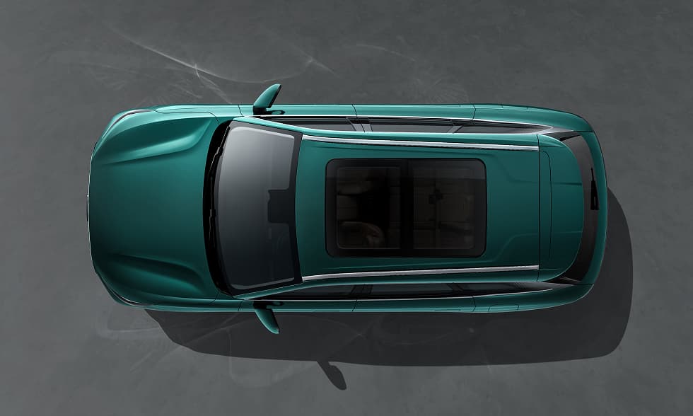 Retractable Panoramic Sunroof with Electric Sunshade